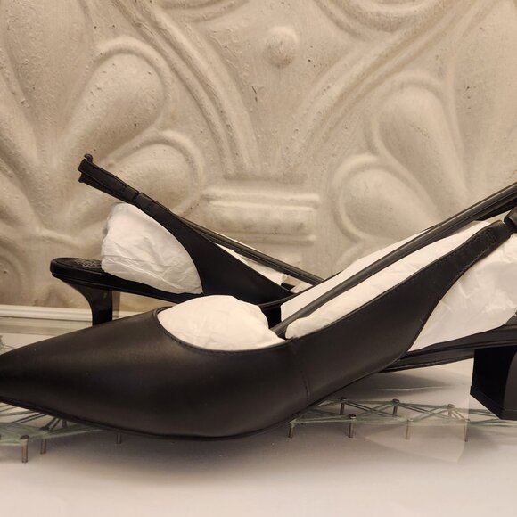 Vince Camuto Pilar Pumps. Black Leather. NIB. Size 9.5 - Picture 7 of 11